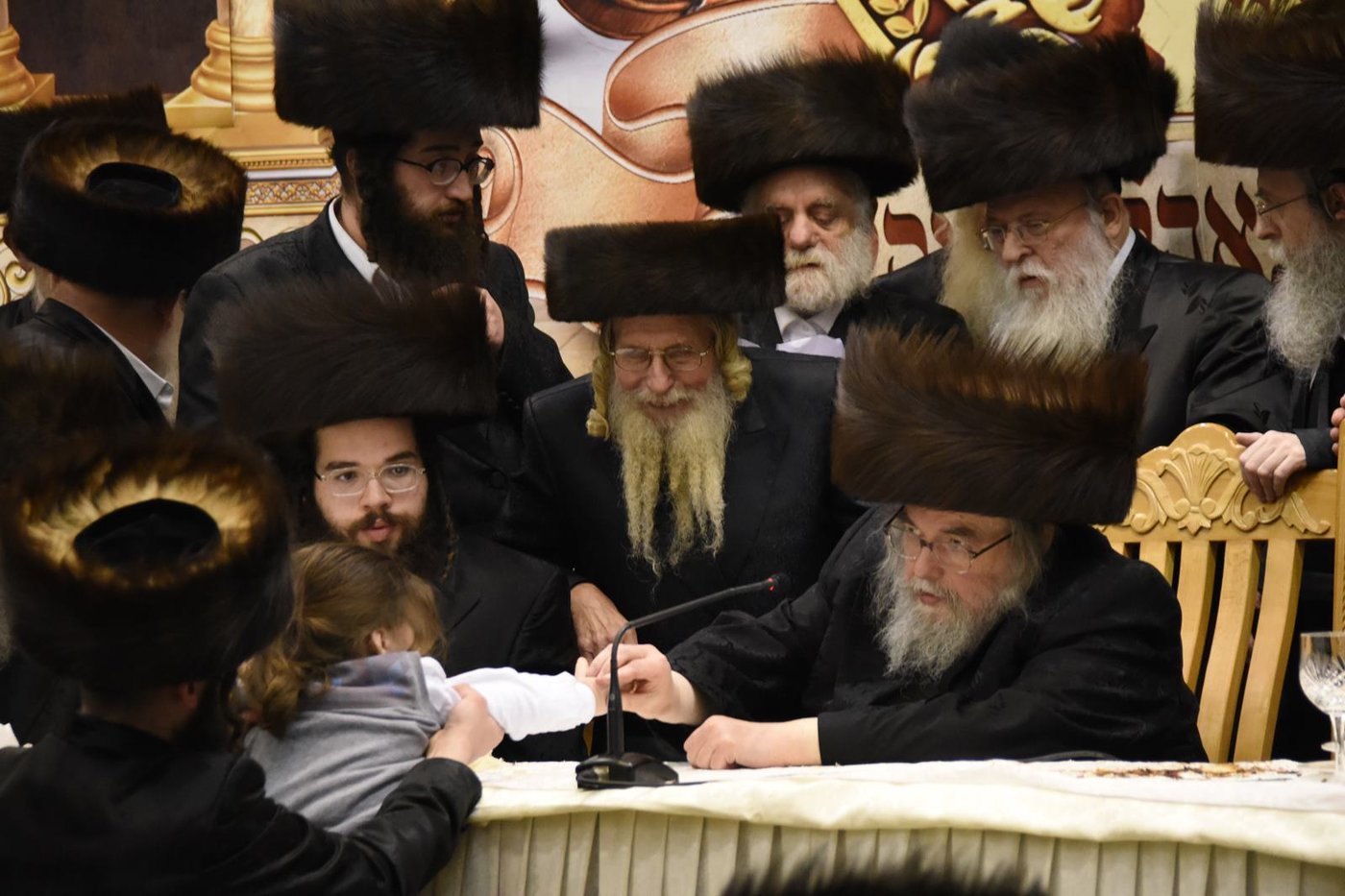 בבעלזא חגגו בברית מילה ו'קרישמע-ליינען'