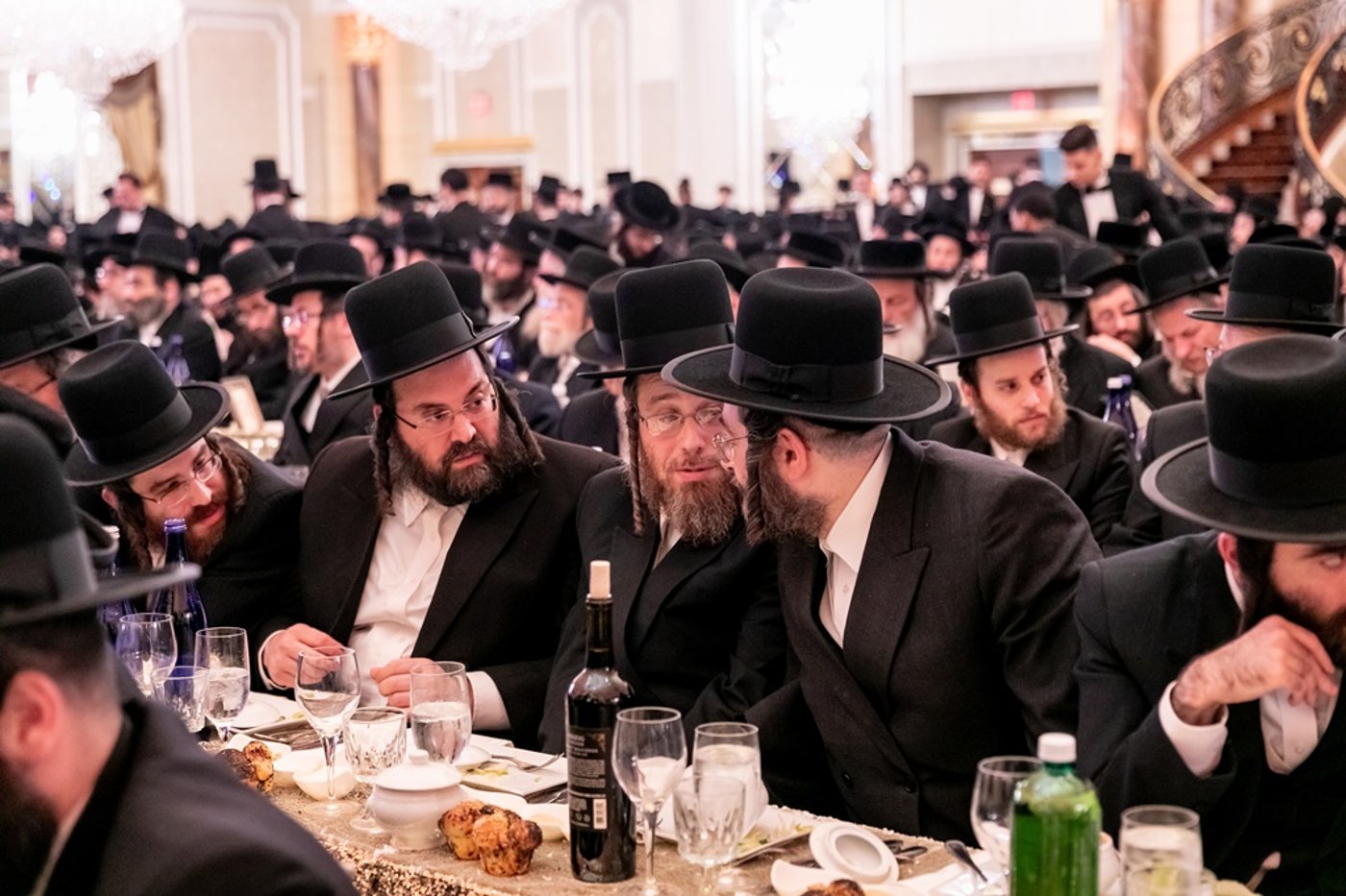 הבעלי בתים בסאטמר חגגו סיום חצי ש"ס