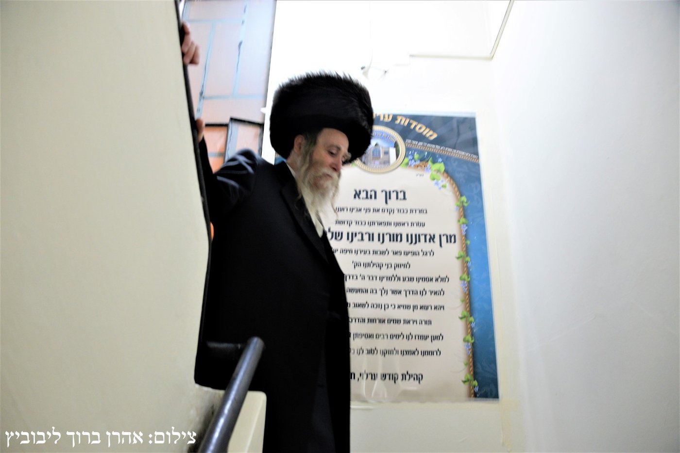 האדמו"ר מערלוי הפתיע את חסידיו בחיפה