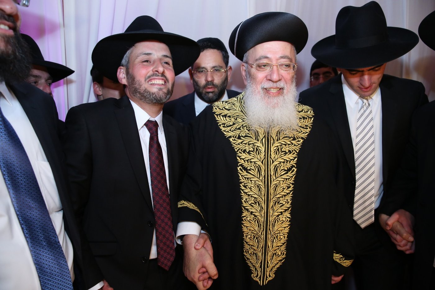 מנכ"ל ש"ס ורשת החינוך חיים ביטון חיתן את בתו, כולם עלו לברך