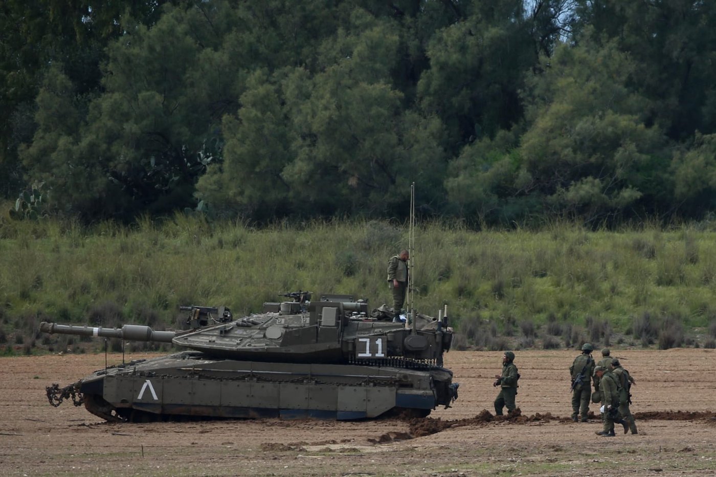 תיעוד: ההיערכות הצבאית בגבול הרצועה