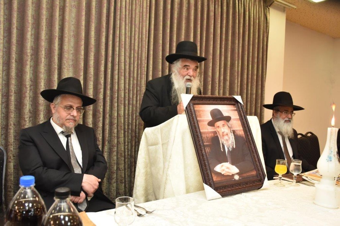 תיעוד הכינוס לזכר הגר"ש קורח מרבני תימן