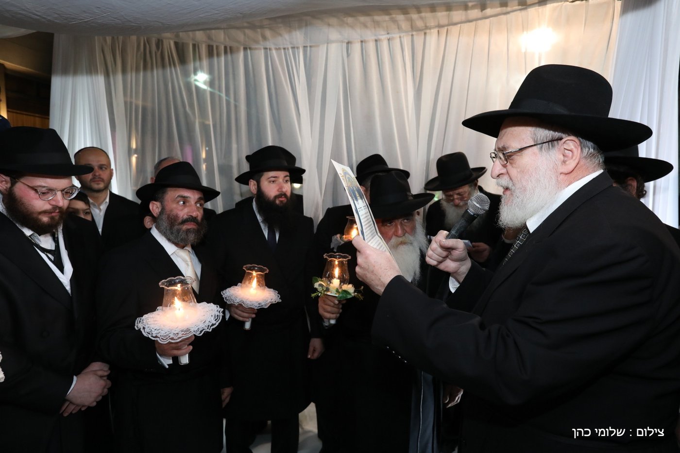 גלריה: שמחת החתונה לבנו של העסקן לוי אדרעי