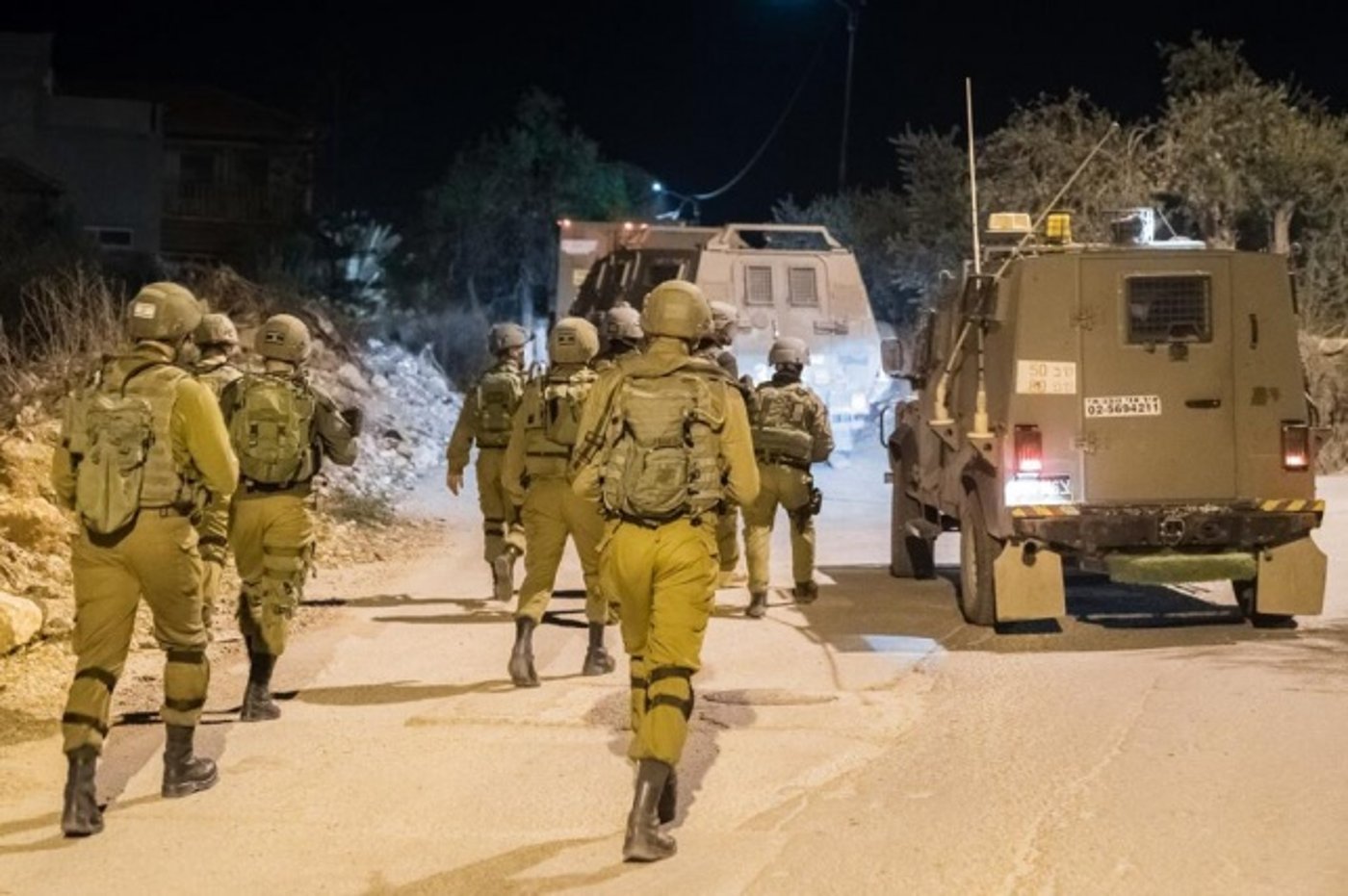 אילוסטרציה, חיילים בפעילות צבאית