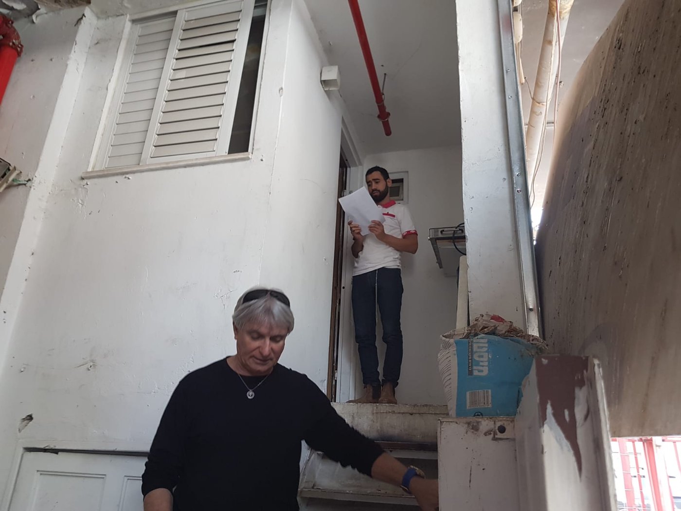רמי גרינברג פינה שתי כנסיות של מסתננים