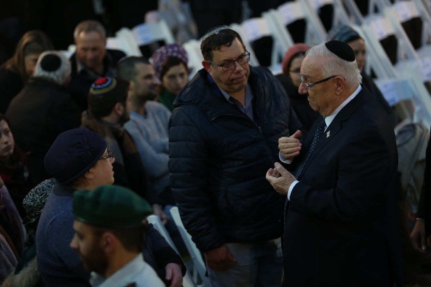 הלווייתו של זכריה באומל הי"ד בהר הרצל