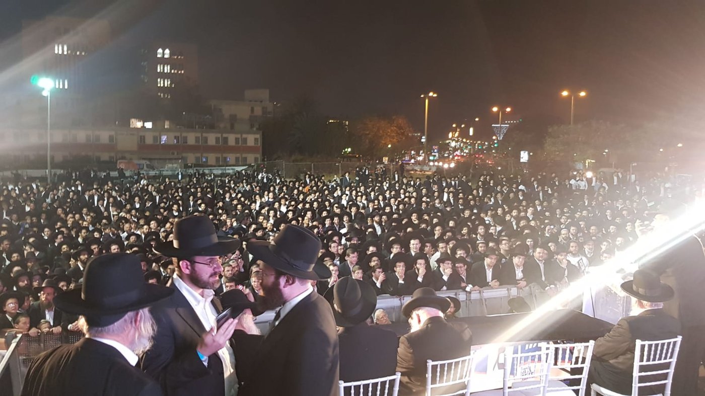 מעמד 'לאורו' בראשות מרן שר התורה בבאר שבע • תיעוד