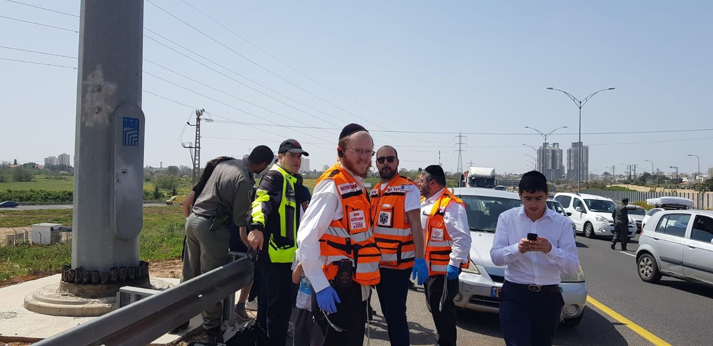 11 נפגעים ב-2 תאונות סמוך למחלף שעריה