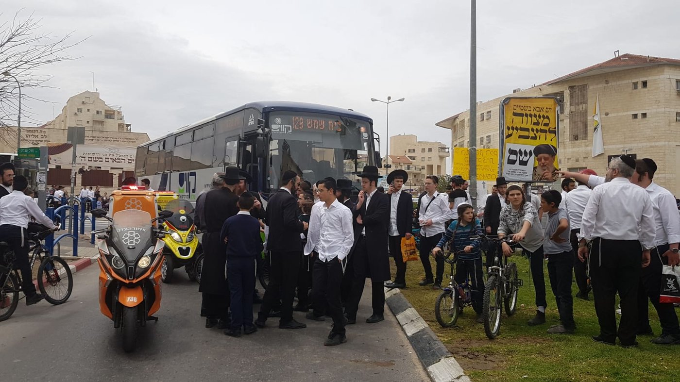 זירת התאונה