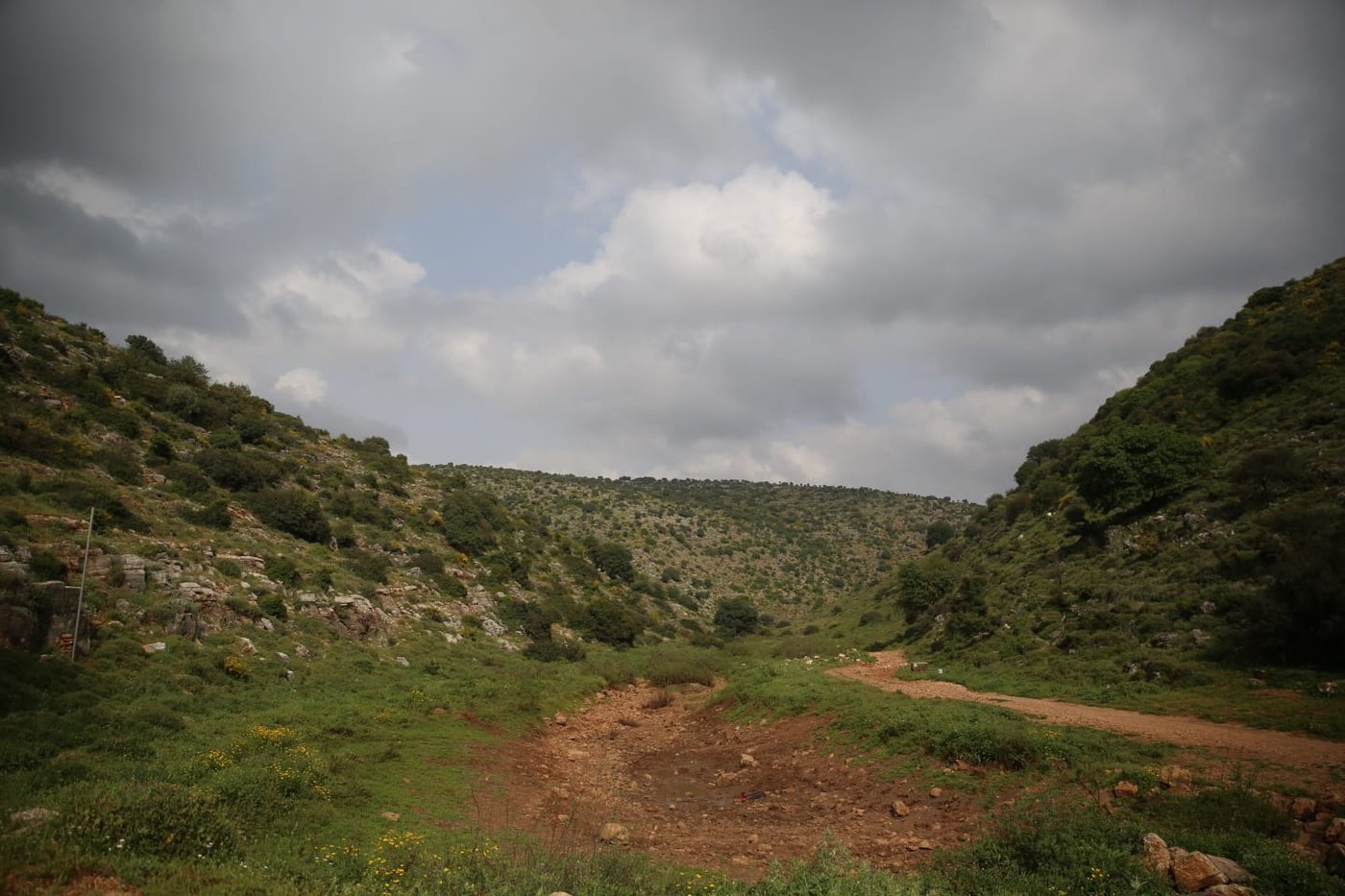 נחל חילזון, אתמול