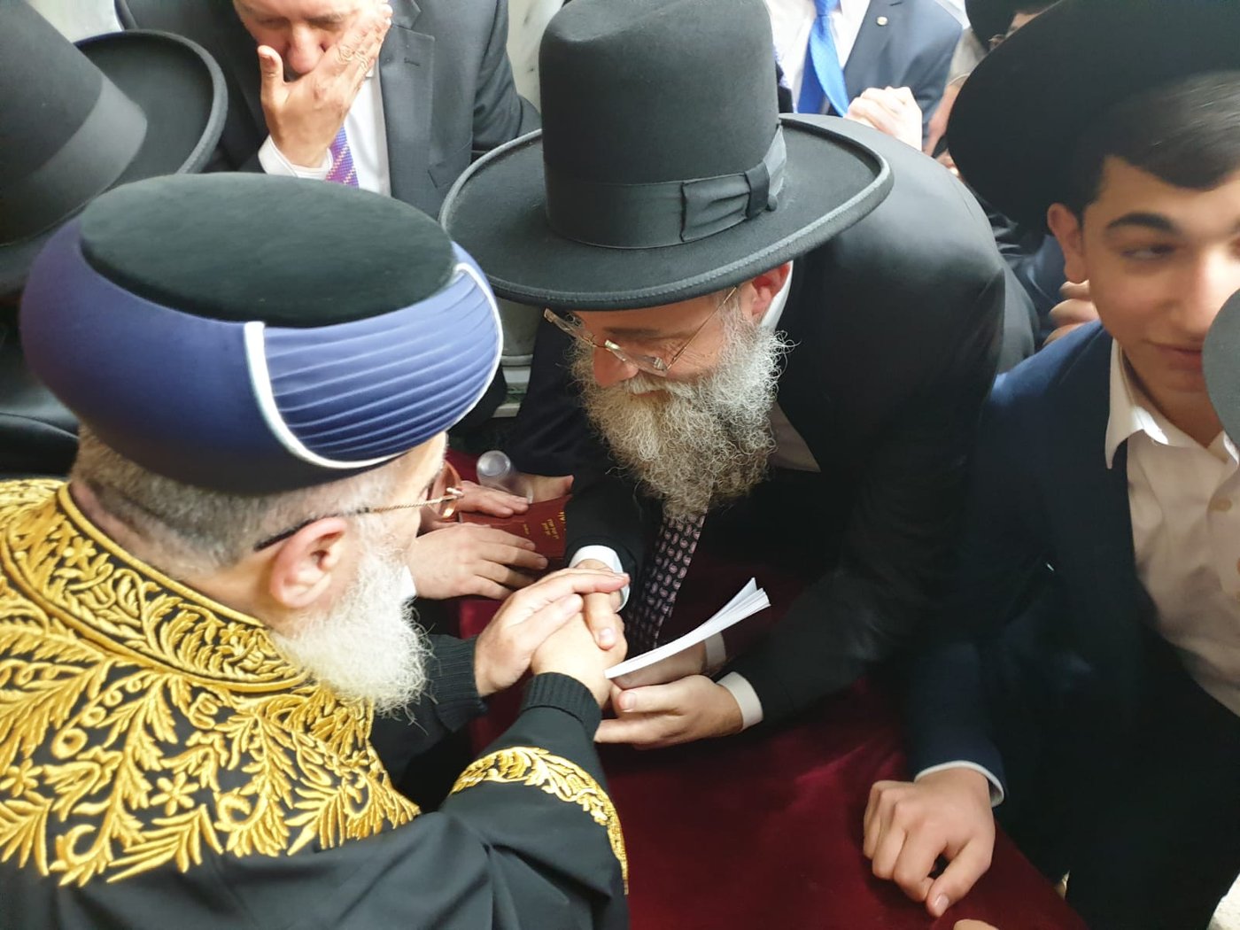 צפו בתיעוד: 'הקבלת פני רבו' לראשון לציון