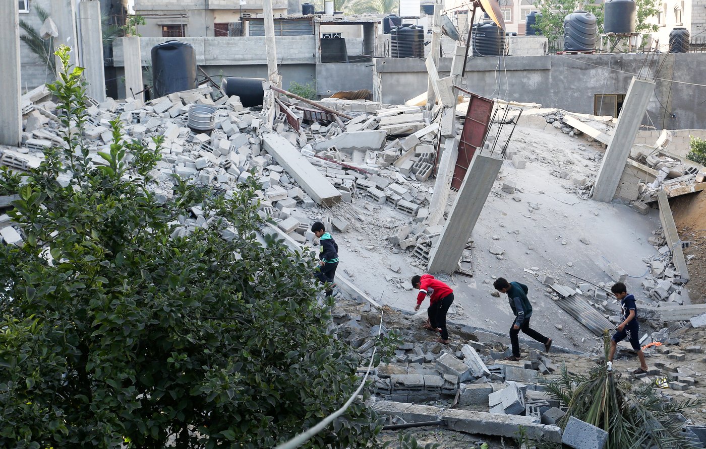 350 יעדי טרור, הרס רב: צפו בגלריה מרצועת עזה
