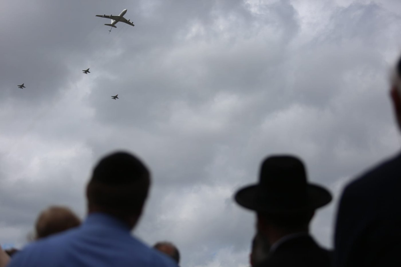 צפו בתיעוד: מטס חיל האוויר בשמי ירושלים