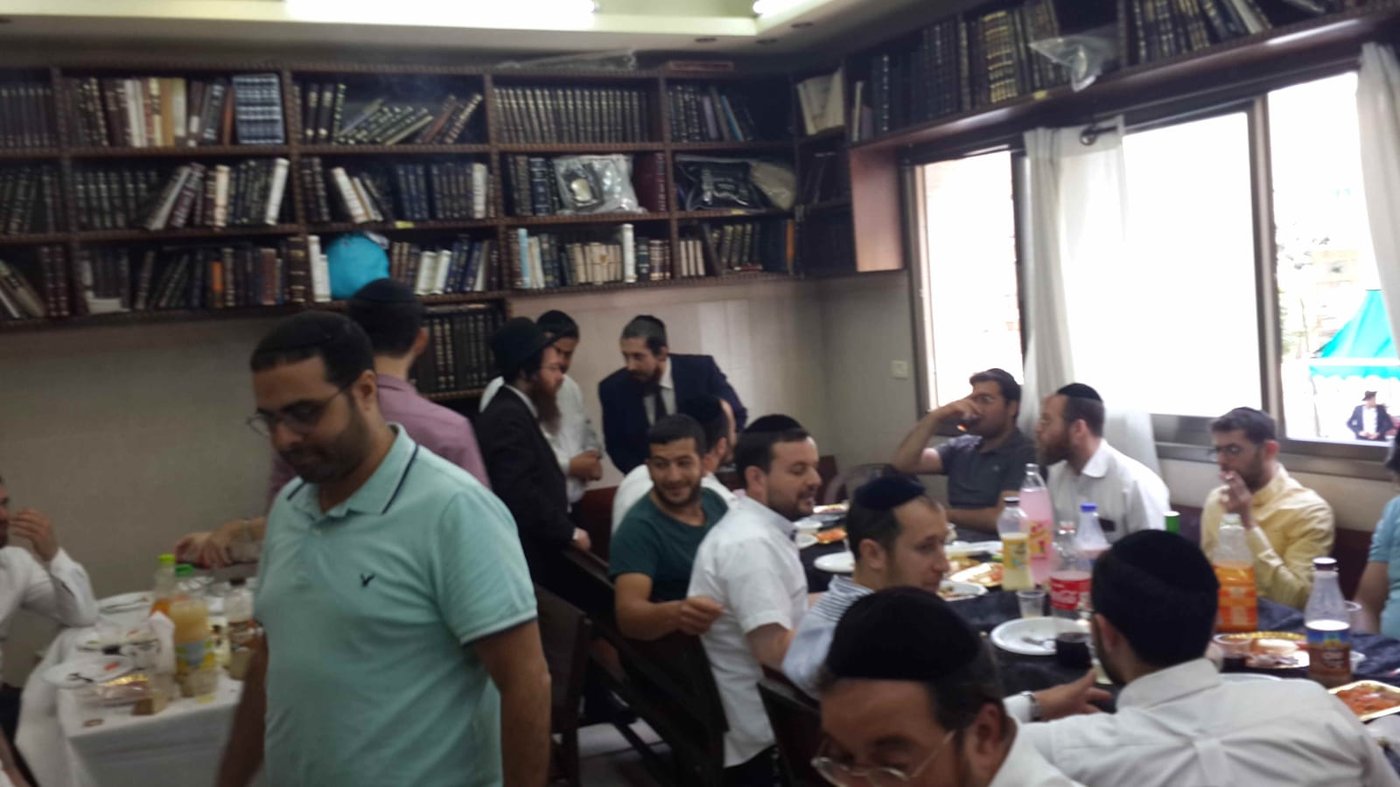 הקהילה חגגה את סיום הש"ס של אחד מחבריה