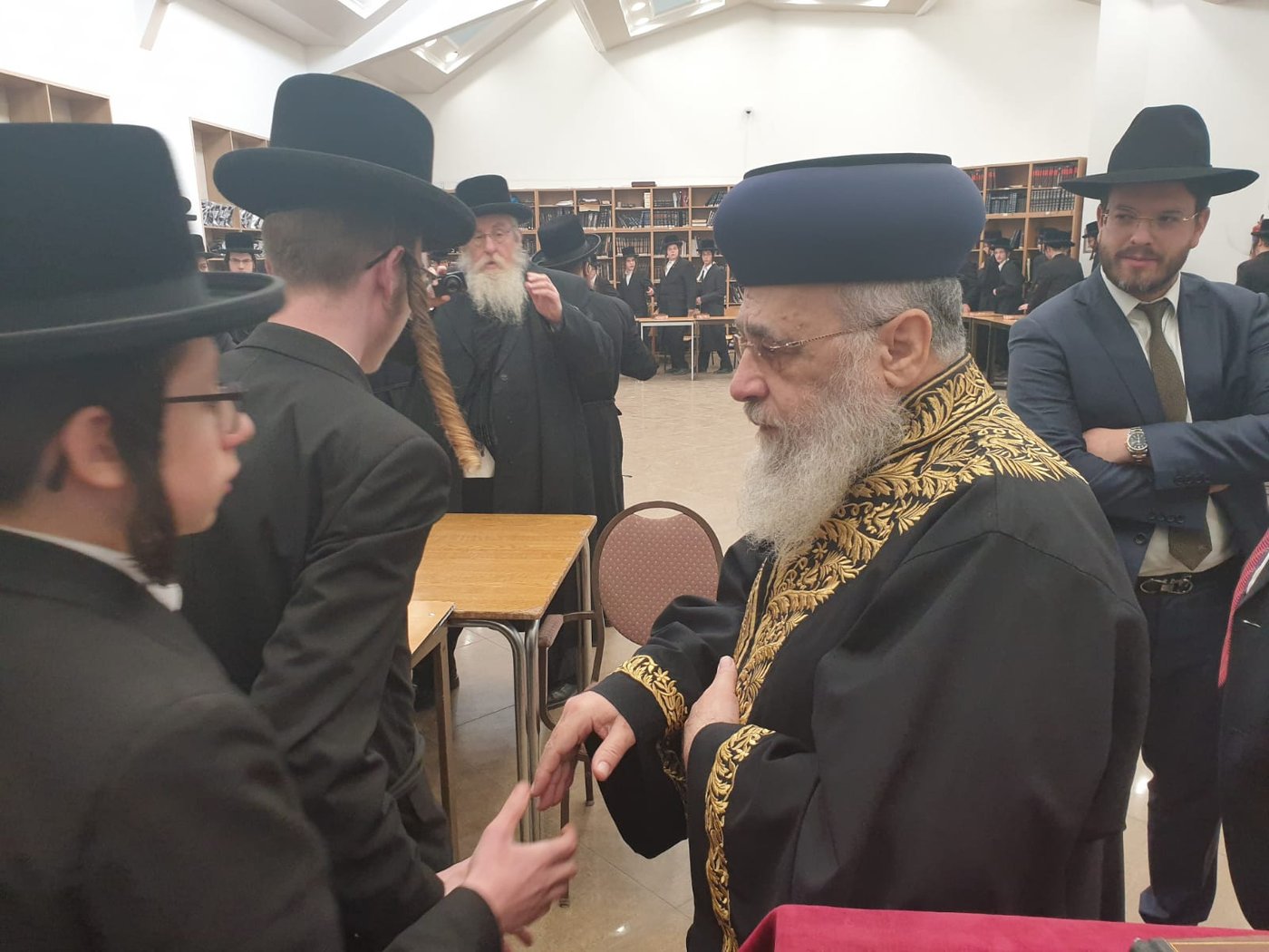 מסע החיזוק של הראשון לציון הגר"י יוסף באנטוורפן. צפו