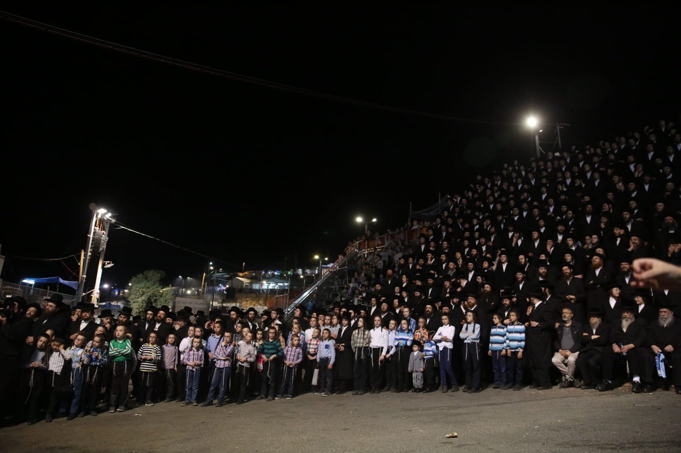 ערב ל"ג בעומר: האדמו"ר שכבר הדליק במירון