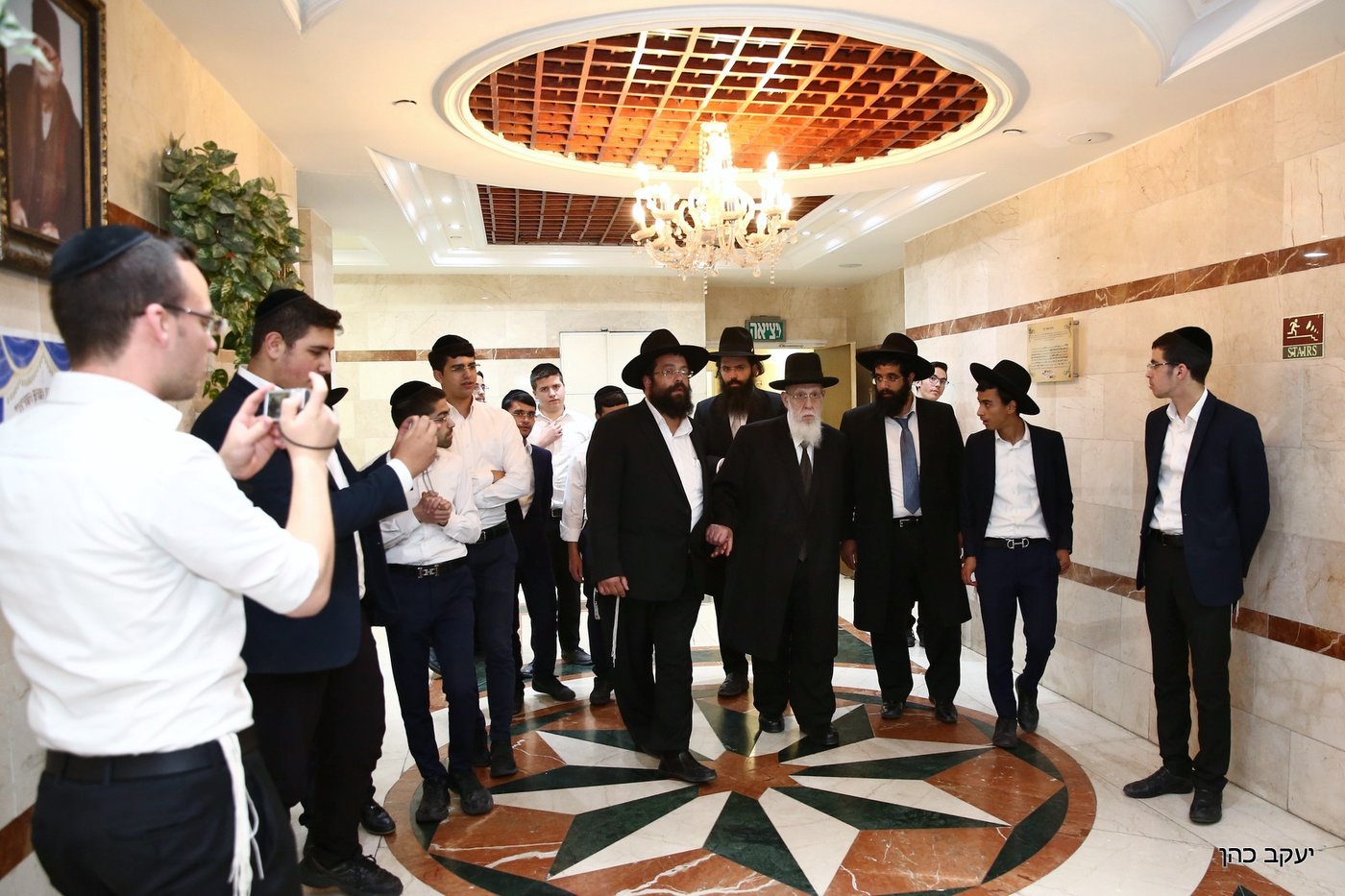 נשיא המועצת חיזק את ישיבת באר יהודה