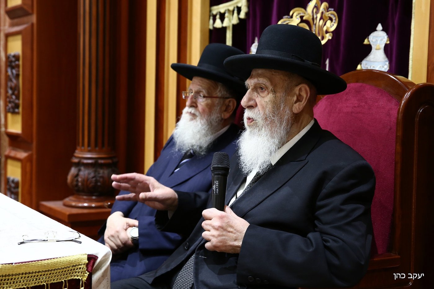 נשיא המועצת חיזק את ישיבת באר יהודה