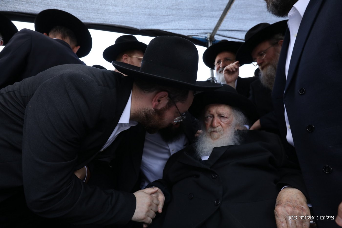 הגר"ח קנייבסקי ביקר בת"ת 'סוכת דוד' ובסמינר 'דרכי רחל'