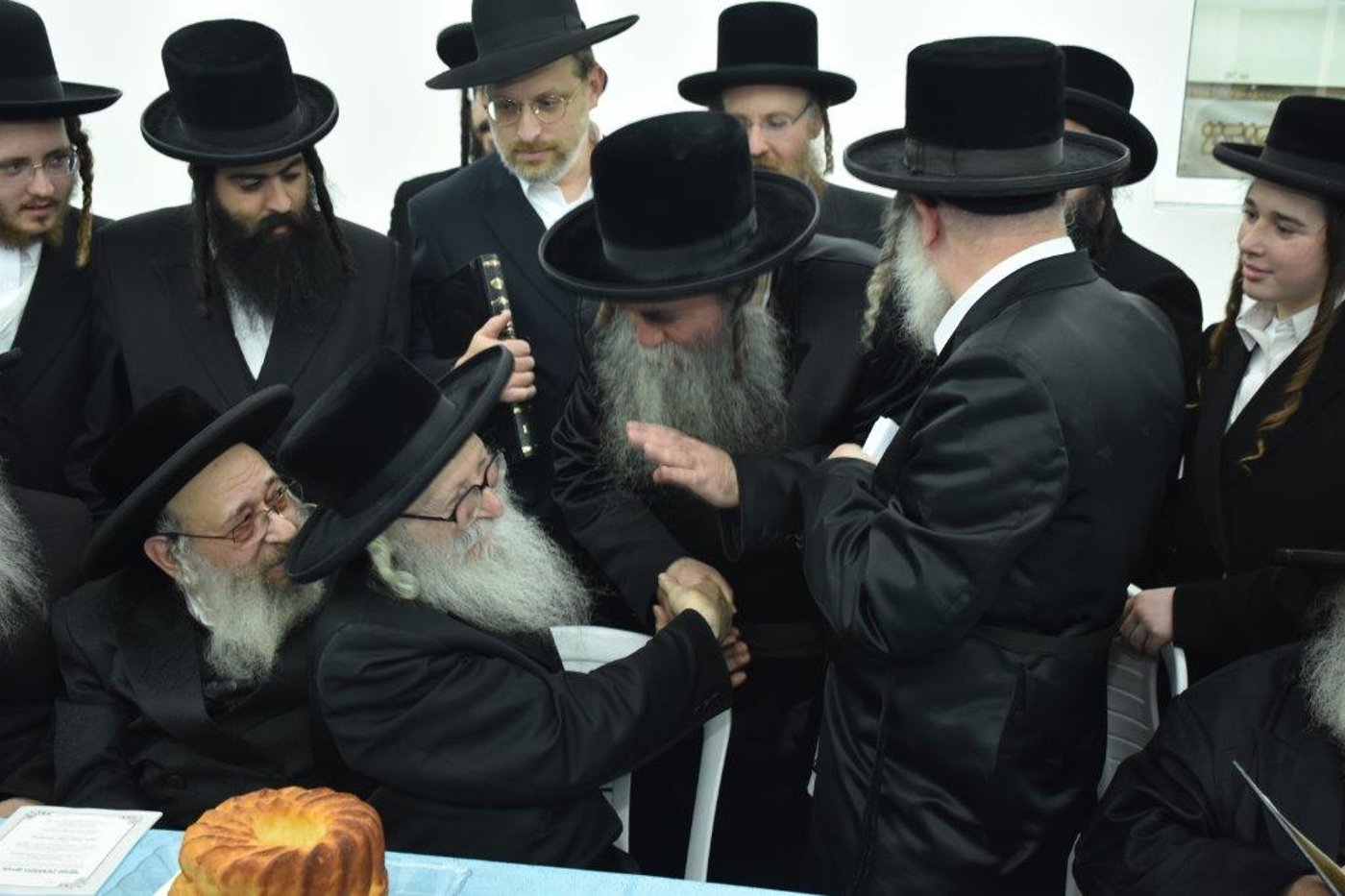 מעמד קבלת פנים לאדמו"ר מסערדאהלי