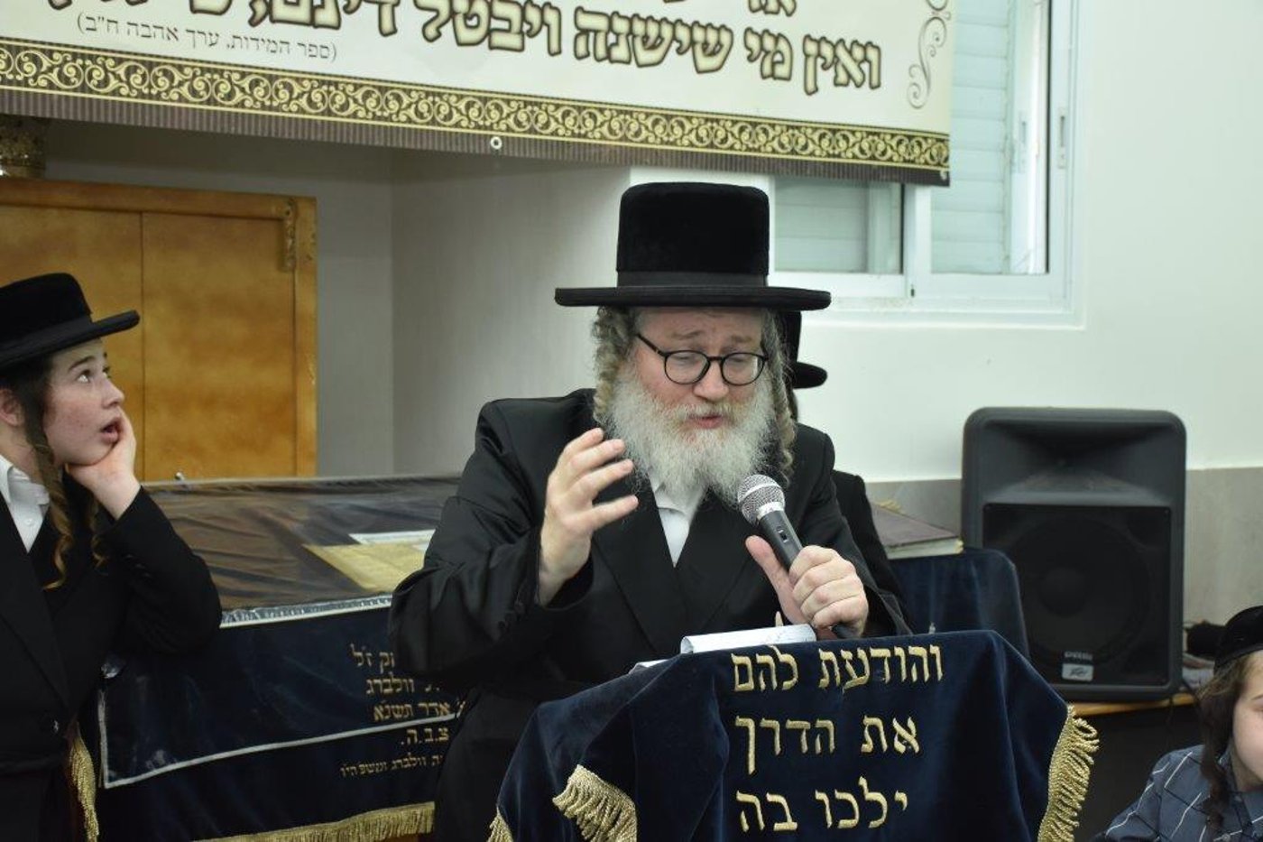 מעמד קבלת פנים לאדמו"ר מסערדאהלי