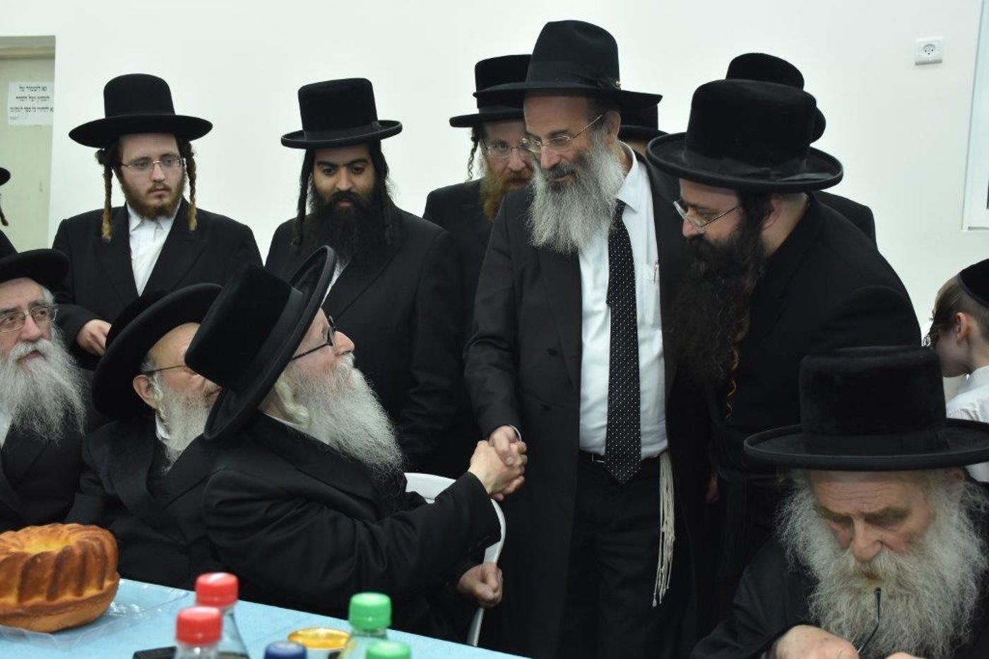 מעמד קבלת פנים לאדמו"ר מסערדאהלי
