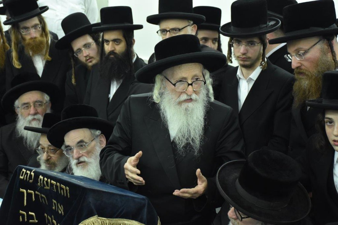 מעמד קבלת פנים לאדמו"ר מסערדאהלי