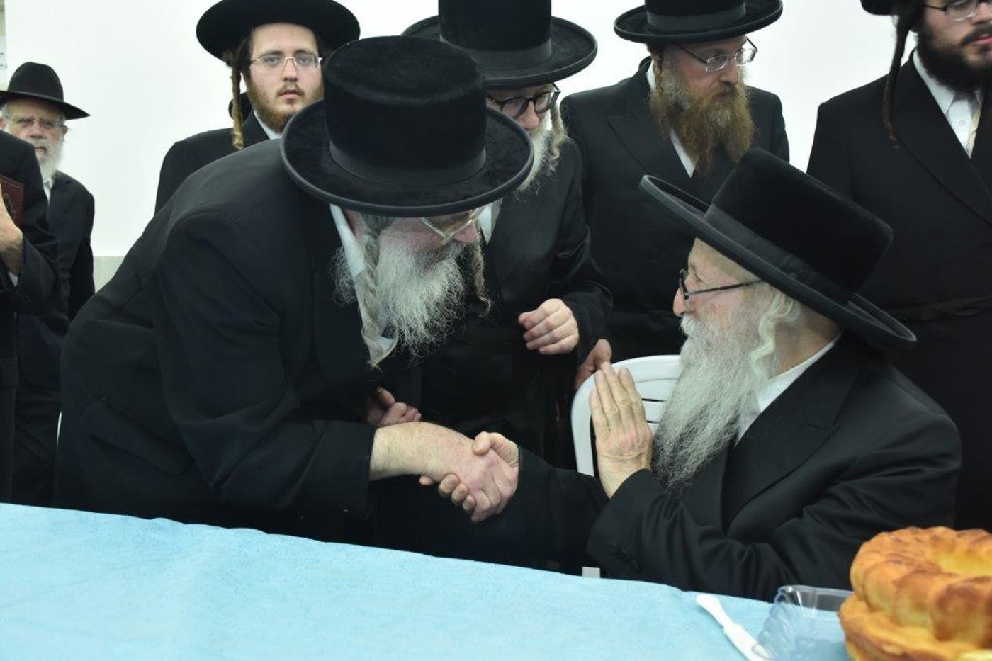 מעמד קבלת פנים לאדמו"ר מסערדאהלי