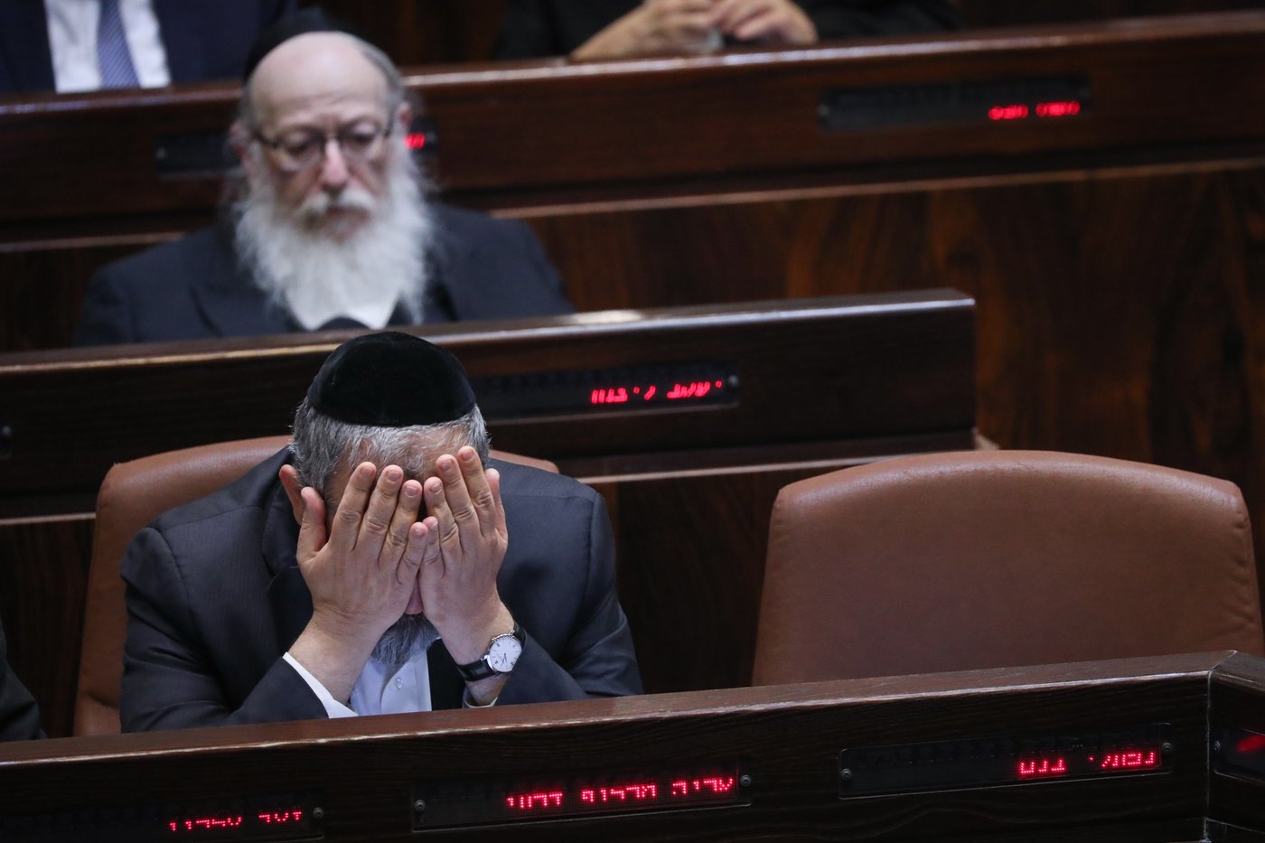 דרעי וליצמן, ערב פיזור הכנסת