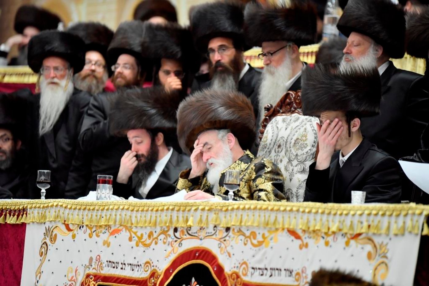 גלריה מסכמת: חתונת נכד האדמו"ר מויז'ניץ