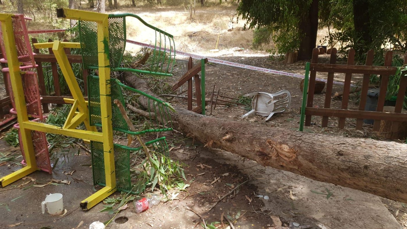 זירת התאונה