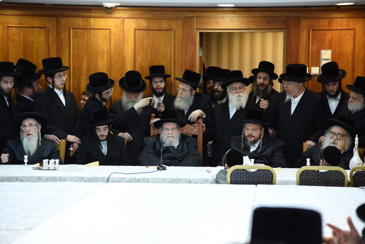 שמחת ה'ווארט' לנכדו של האדמו"ר מבעלזא