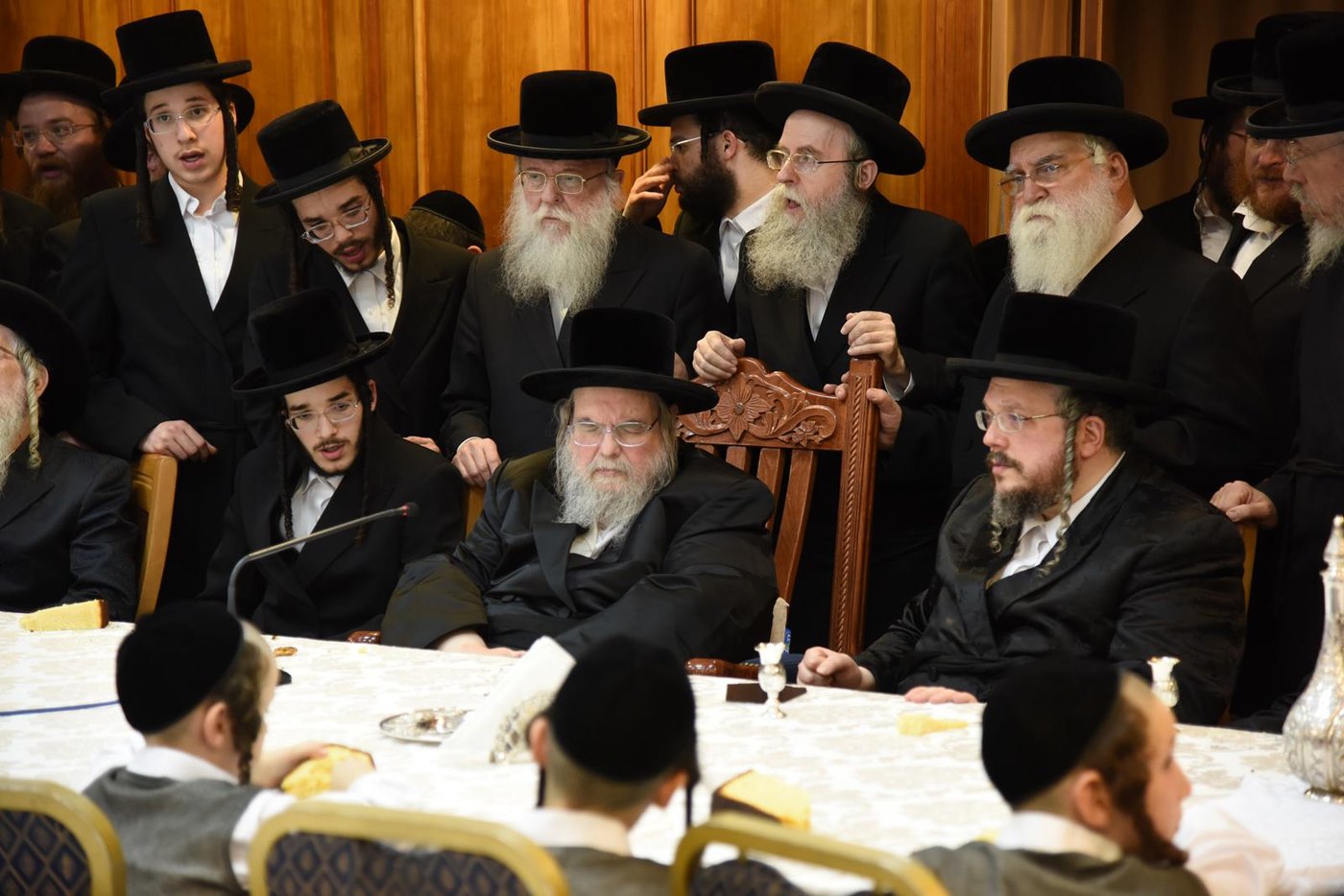 שמחת ה'ווארט' לנכדו של האדמו"ר מבעלזא