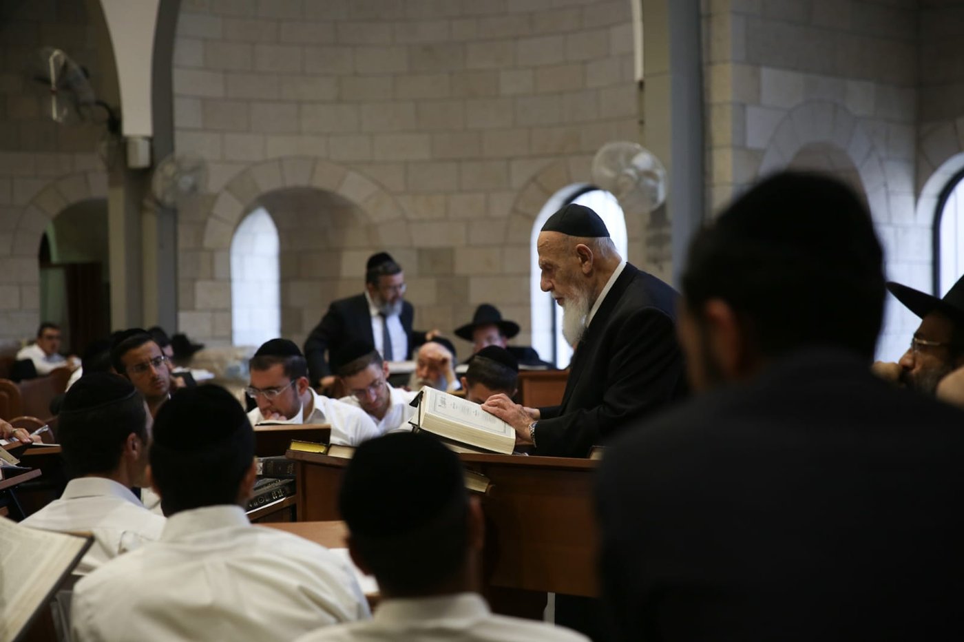 נשיא המועצת הגר"ש כהן פתח את 'זמן אלול' בפורת יוסף
