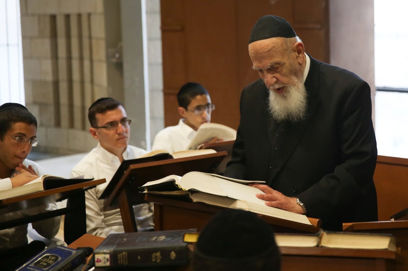 נשיא המועצת הגר"ש כהן פתח את 'זמן אלול' בפורת יוסף