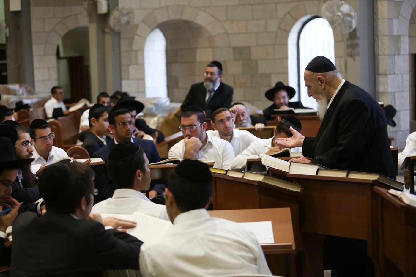 נשיא המועצת הגר"ש כהן פתח את 'זמן אלול' בפורת יוסף