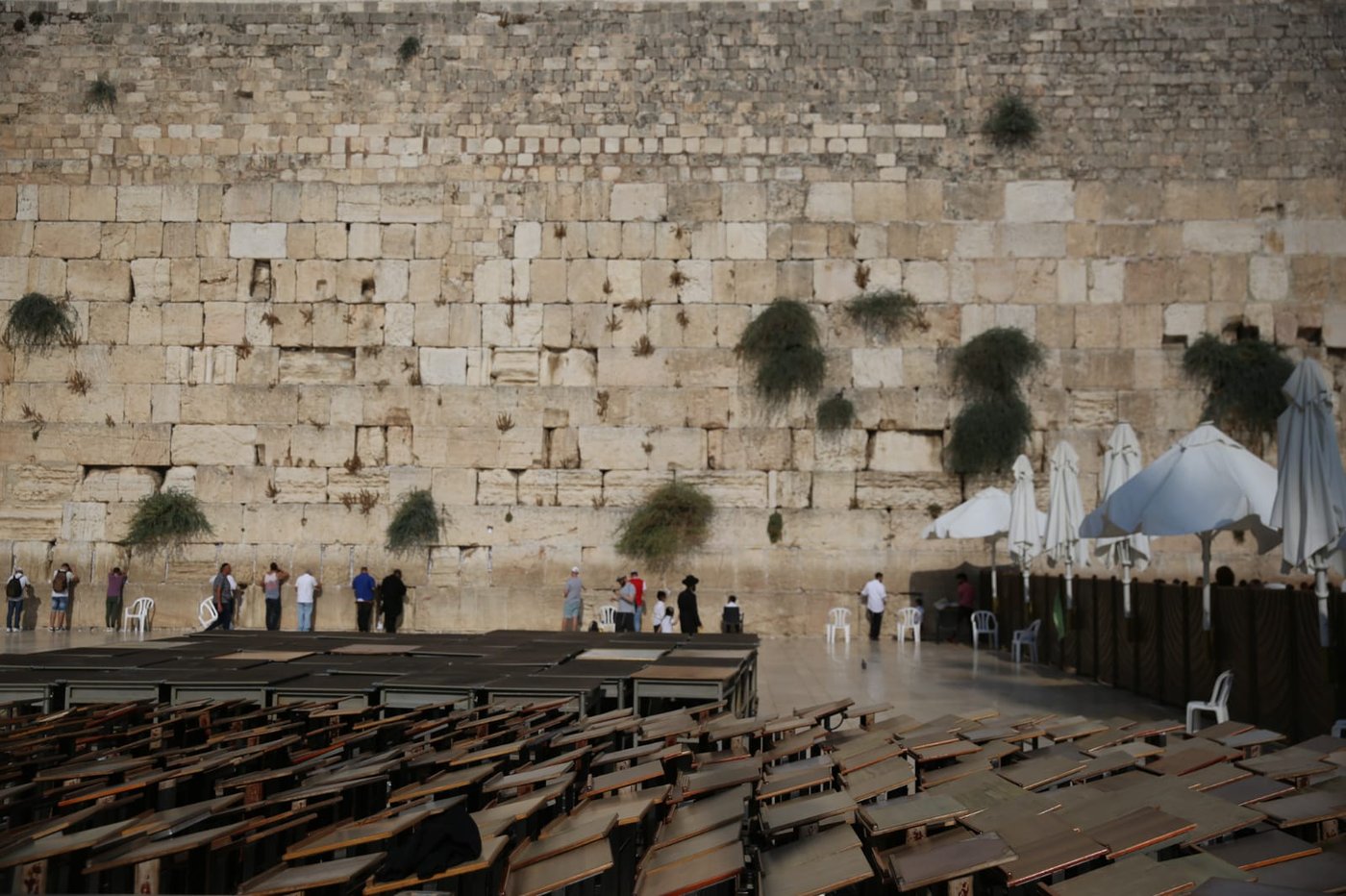 אלול: בכותל המערבי תקעו בשופר • תיעוד