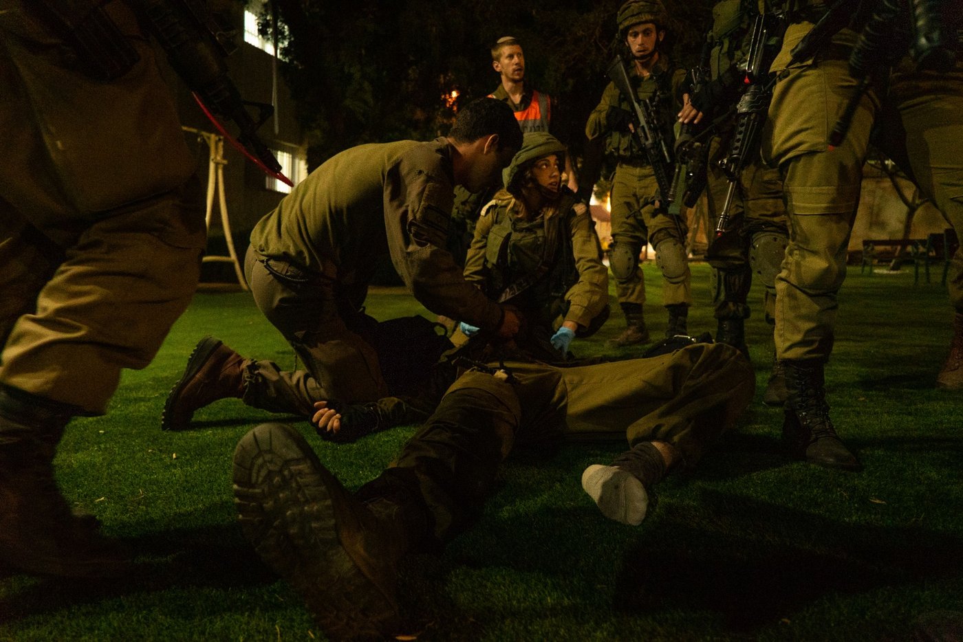 כך נראה האימון לקראת פיגועי טרור • צפו