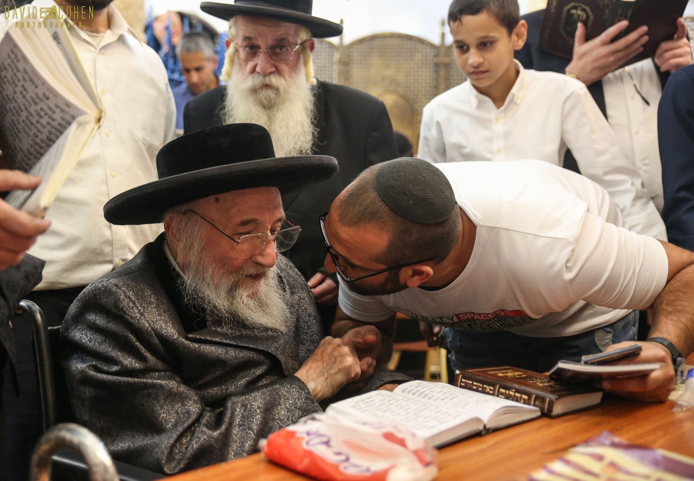 האדמו"ר מספינקא ב"ב ערך 'חלאקה' לנין