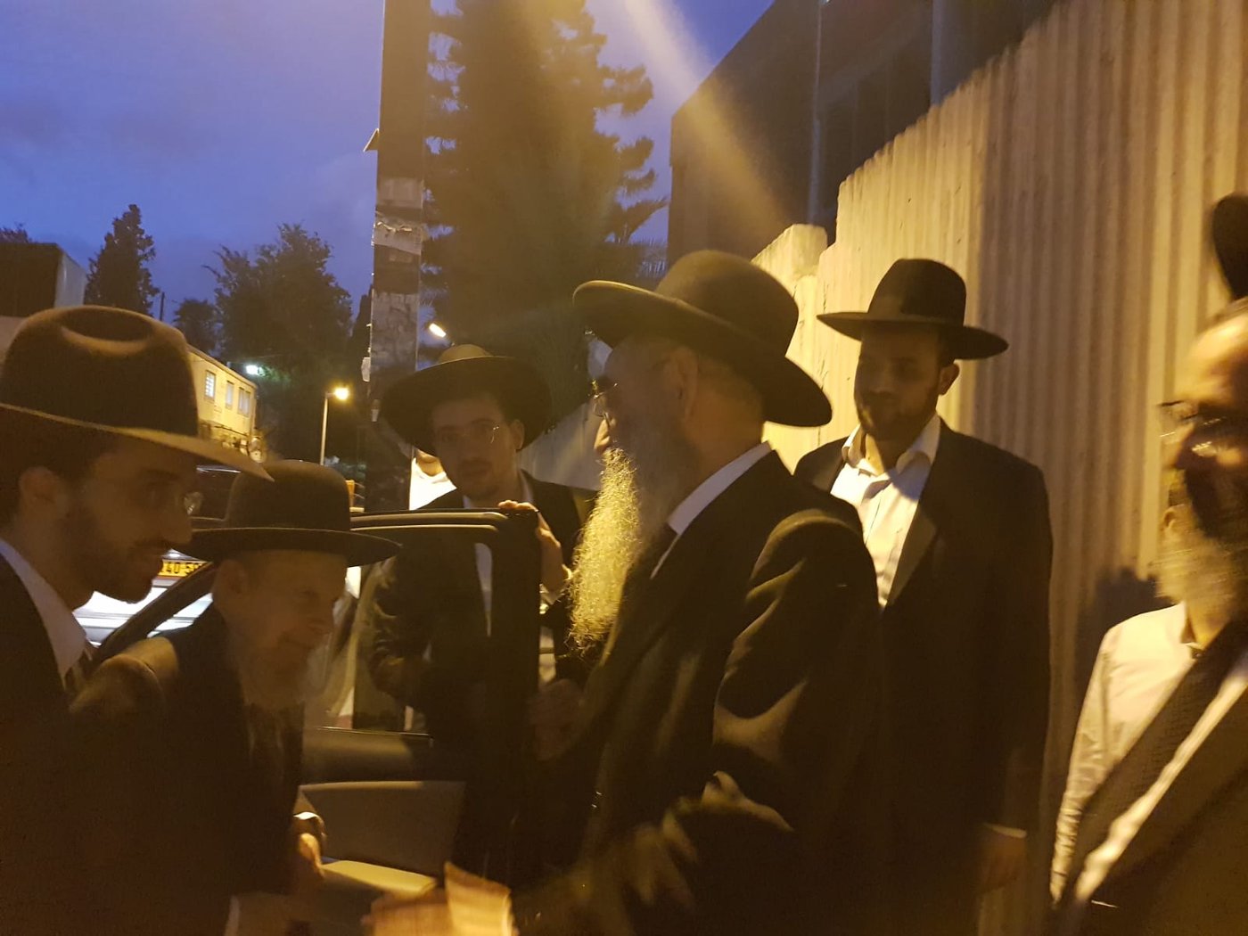 הגרי"ג אדלשטיין בשיחה מרכזית בהיכל ישיבת בית שמעיה