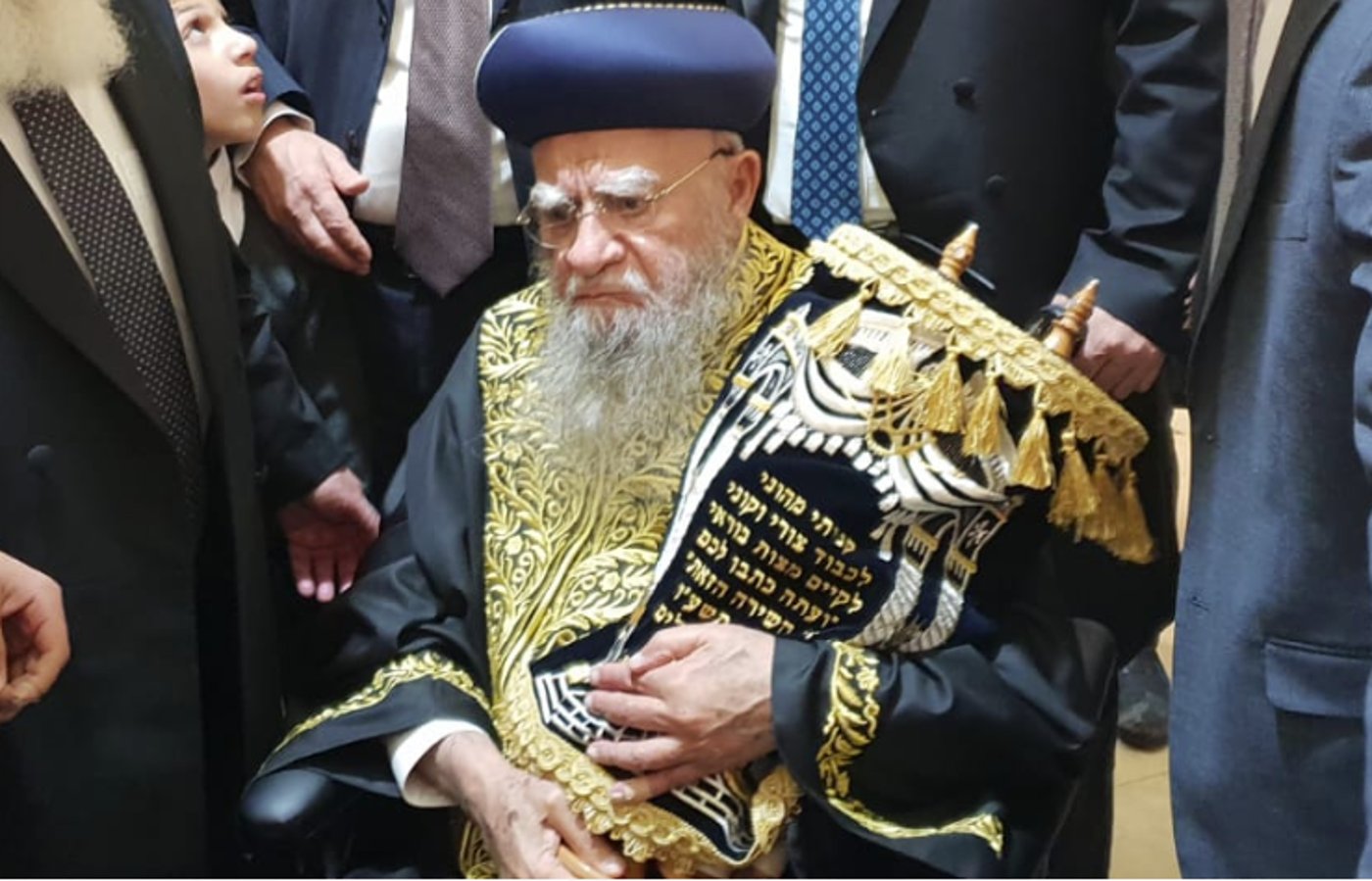 תיעוד: זקן הראשונים לציון רבי אליהו בקשי דורון ב'הקפות שניות'