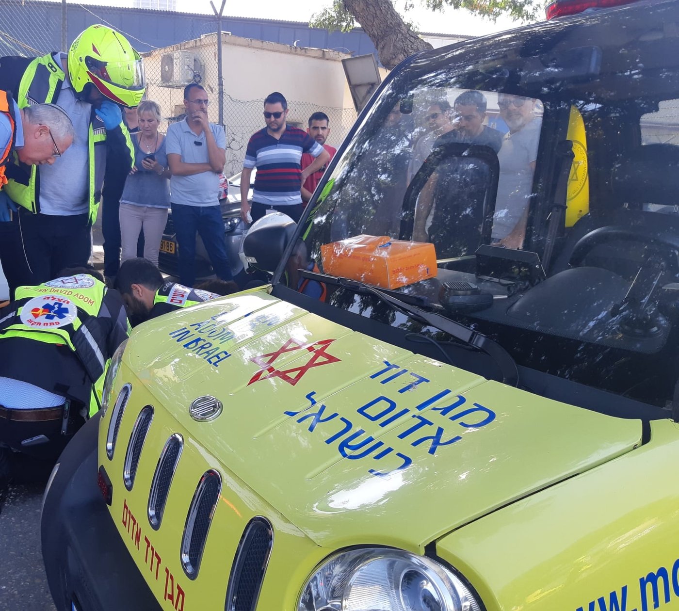 "נאנק מכאבים": ילד בן 3 וחצי נפגע מאופנוע