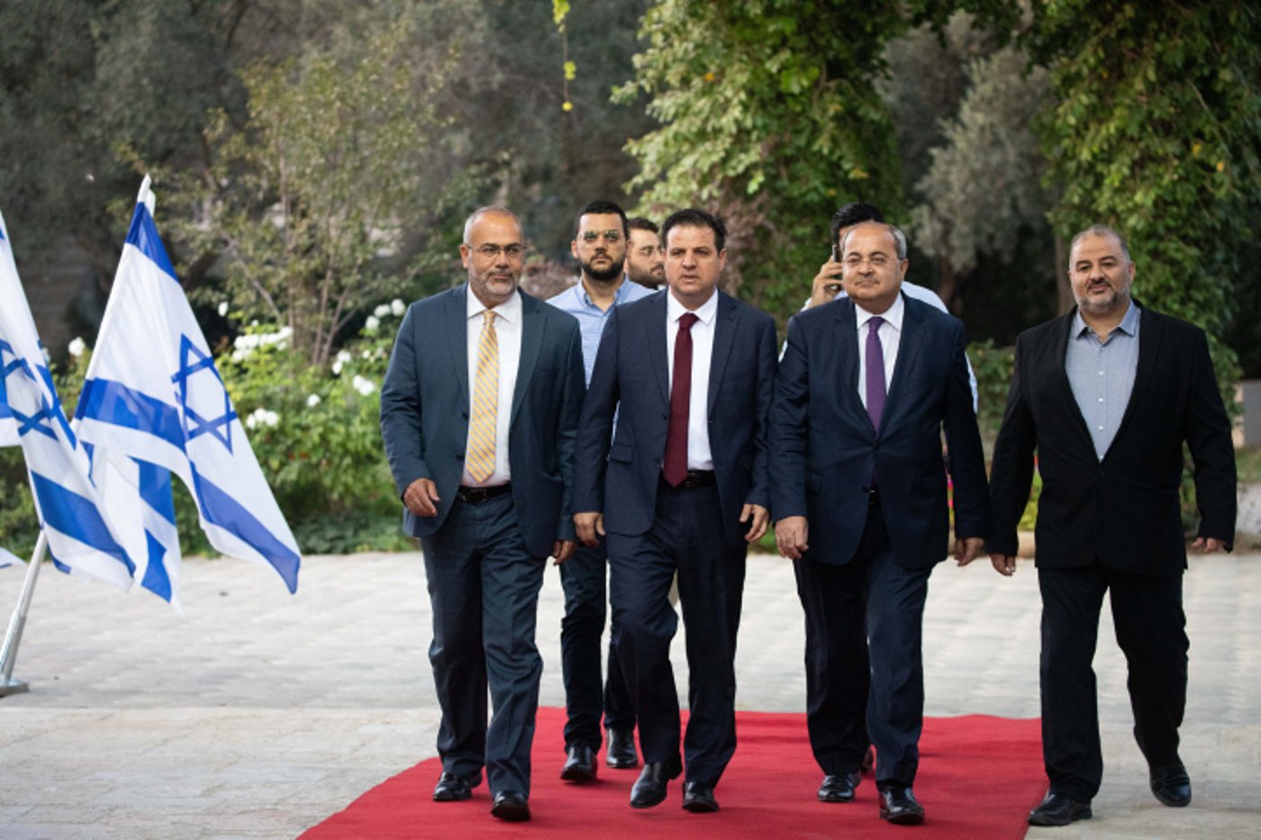 הרשימה המשותפת גינתה את גנץ ונתניהו