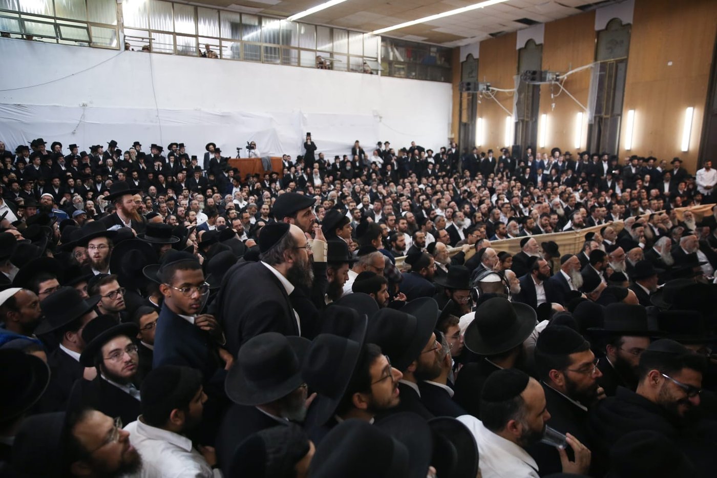 מאות הגיעו להשתתף בשיעור של 'הינוקא'