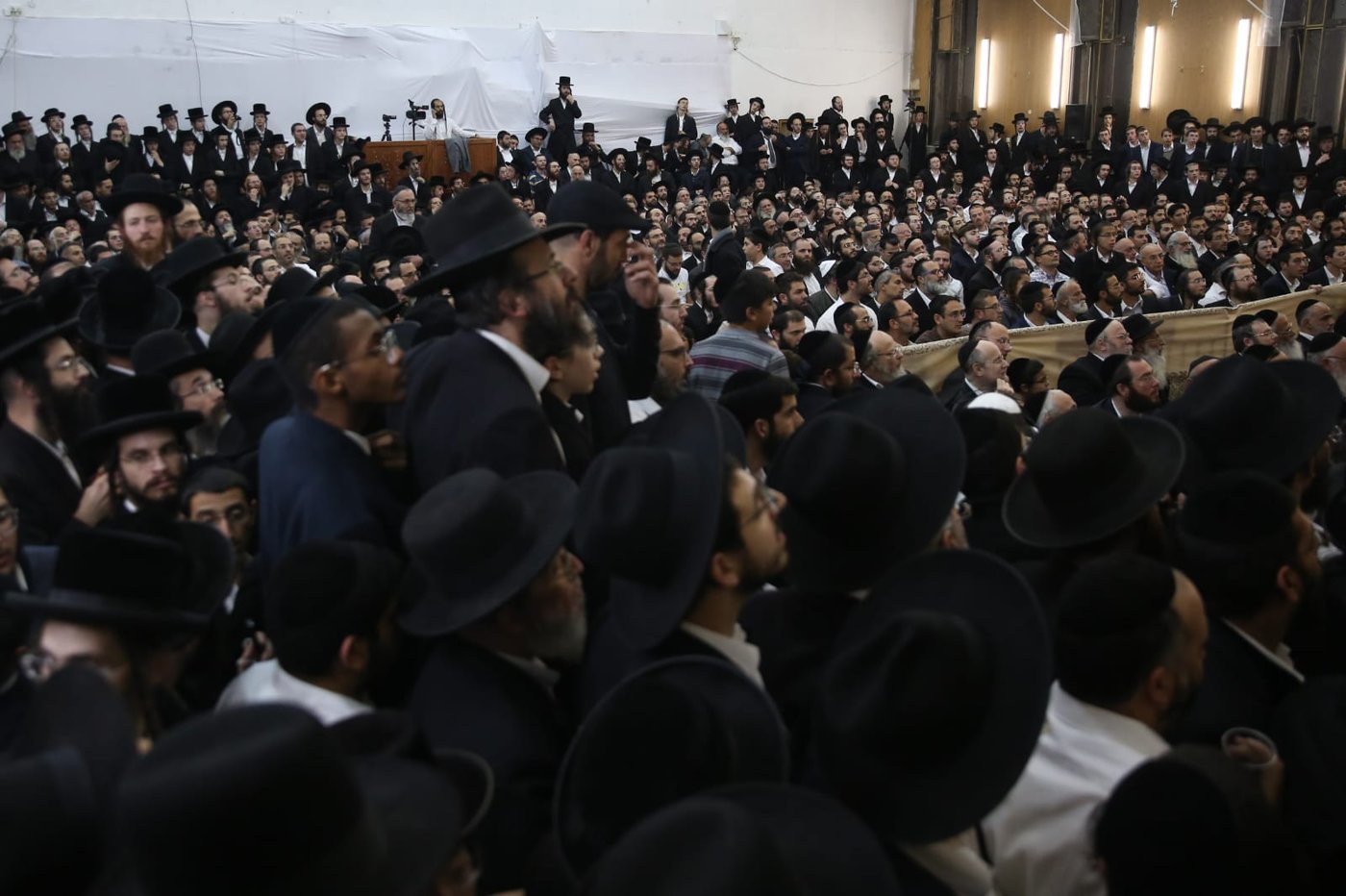 מאות הגיעו להשתתף בשיעור של 'הינוקא'