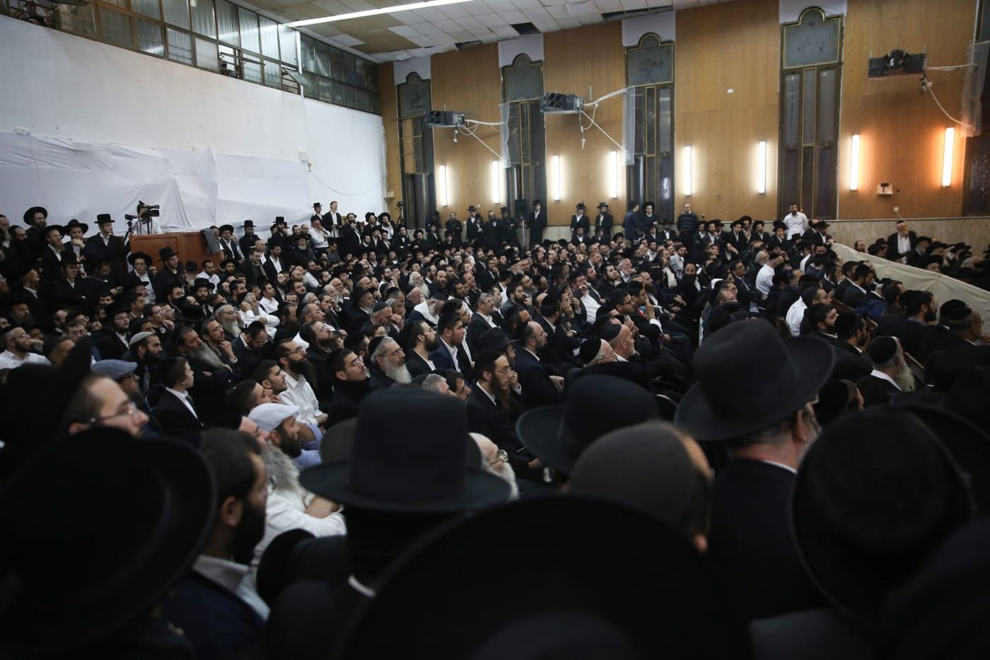 מאות הגיעו להשתתף בשיעור של 'הינוקא'