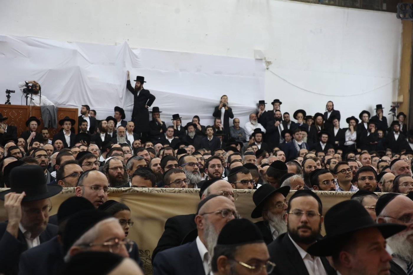 מאות הגיעו להשתתף בשיעור של 'הינוקא'