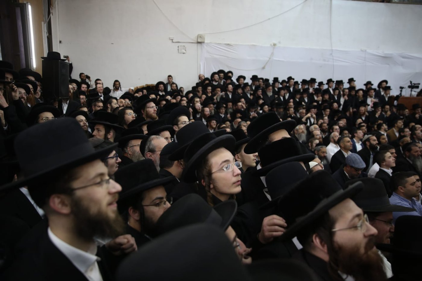 מאות הגיעו להשתתף בשיעור של 'הינוקא'