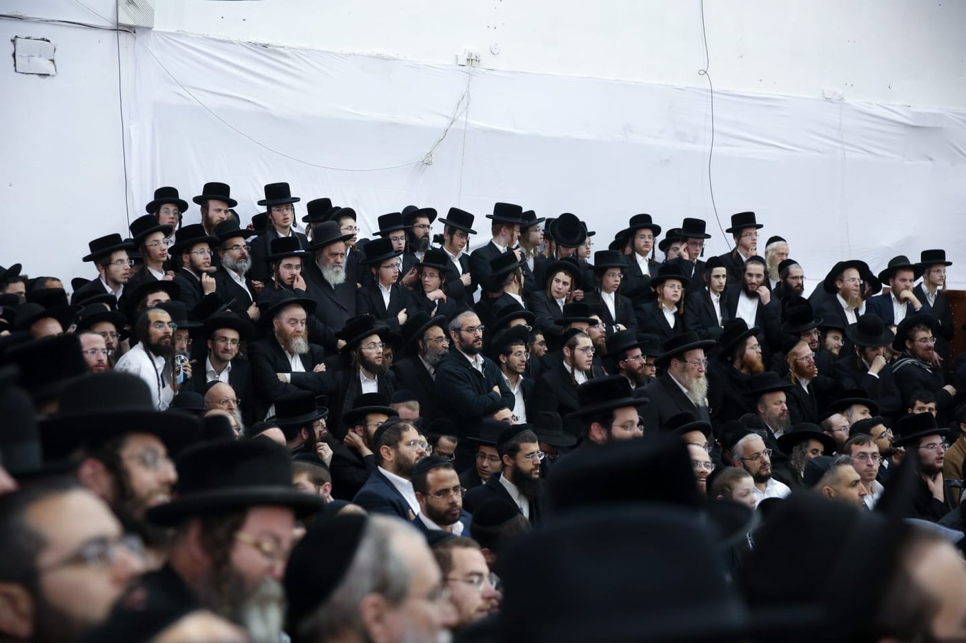 מאות הגיעו להשתתף בשיעור של 'הינוקא'