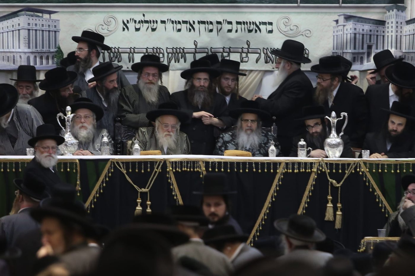 ילדי החמד קיבלו את פני האדמו"ר מסאטמר